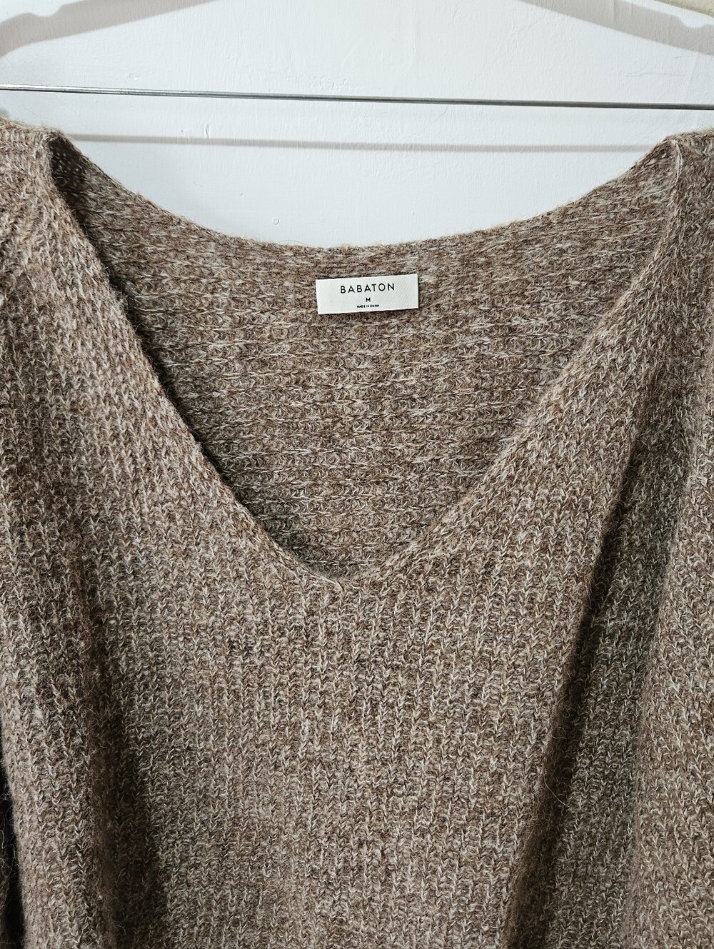 Aritzia babaton Tessin sweater M Alpaca Wool Luxurious - Picture 8 of 13